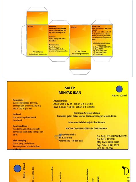 Kotak Obat Salep Minyak Ikan Pdf