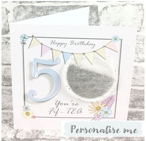 Personalised 50th Birthday Card Son In Law 50th Birthday Etsy Uk