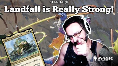 Landfall Is Really Strong BLB Landfall Bloomburrow Standard MTG