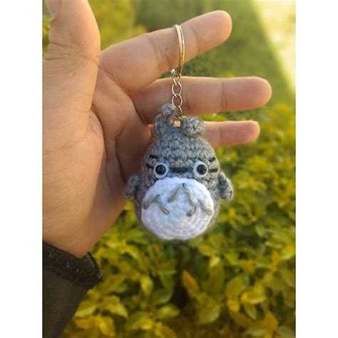 Chaveiro Totoro Meu Amigo Totoro Studio Ghibli Amigurumi Shopee Brasil