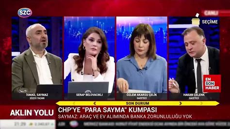 İsmail Saymaz dan CHP ye sert eleştiri Dailymotion Video