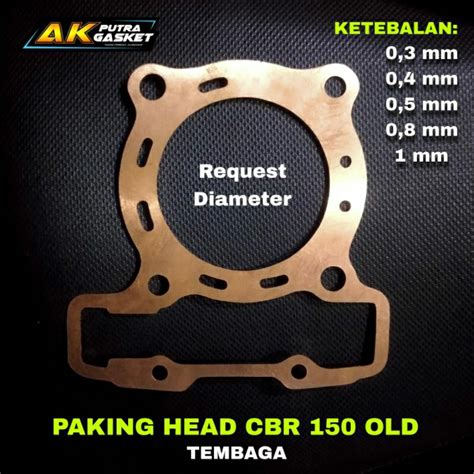 Jual Paking Perpak Head Cbr Old Tembaga Packing Gasket Honda Cbr