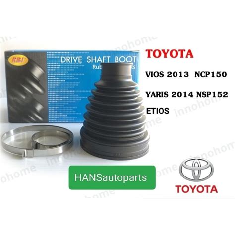 Rubber Boot Axle Cv Joint Kokel Coupling In All New Vios Gen New