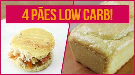 PÃO SEM CARBOIDRATO 4 Receitas Fitness Fáceis de Pão Fit Sem Farinha