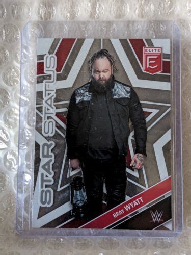 Panini Donruss Elite Star Status Bray Wyatt Raw Wwe Ebay