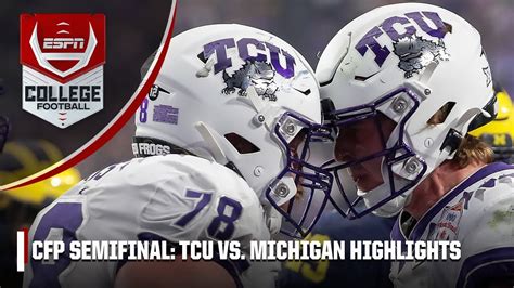 Fiesta Bowl Tcu Horned Frogs Vs Michigan Wolverines College