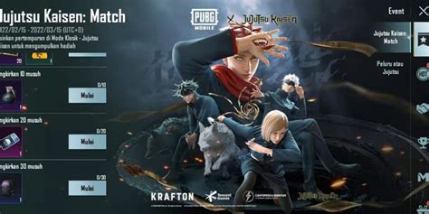 Foto Kolaborasi Pubg Mobile X Jujutsu Kaisen Hadirkan Mode Baru Dan