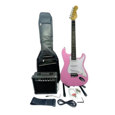 Kit Guitarra El Ctrica Amplificador W Accesorios Mb Musical