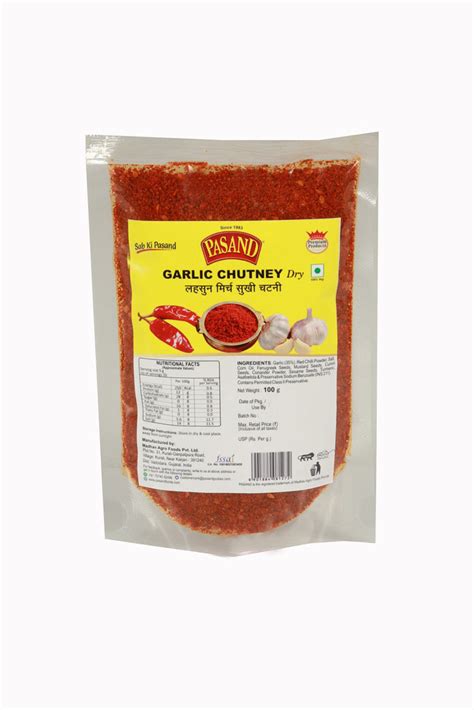 Garlic Chutney Powder | PASAND Shop – GUT FEELING