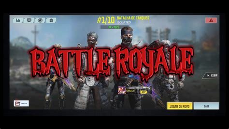 BATTLE ROYALE Episódio 6 os players se esconderam de mim YouTube