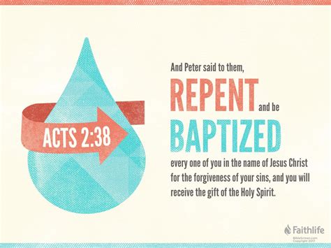 Acts 238 Esv And Peter Said To Them Repent Biblia