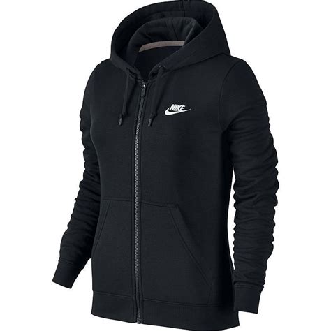 Womens Nike Full Zip Fleece Hoodie In 2020 Fleece Hoodie Nike Hoodie Nike Long Sleeve