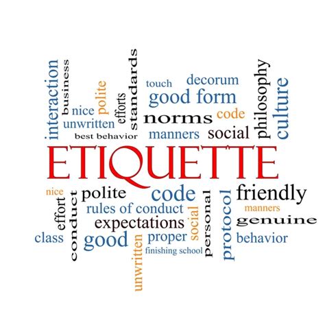 Social Manners And Etiquette Our Everyday Life The Development Of Civilization In The