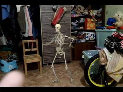 скелет танцует - YouTube