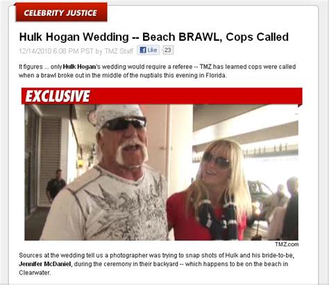 Stop My Suffering: Hulk Hogan's wedding