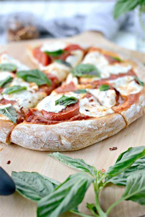 Classic Margherita Pizza Simply Scratch