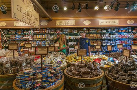 Ghirardelli Chocolate Shop At Fisherman S Wharf Editorial Image Image