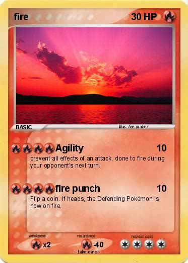 Pokémon Fire 5703 5703 Agility My Pokemon Card