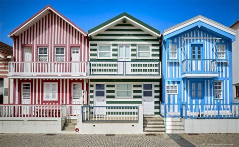 Maisons colorées Aveiro Portugal Pierre GOBIN photographie