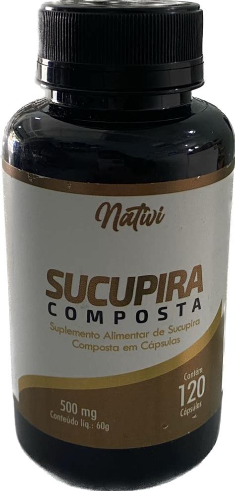 Sucupira Composta 120 cápsulas 500mg Naturi