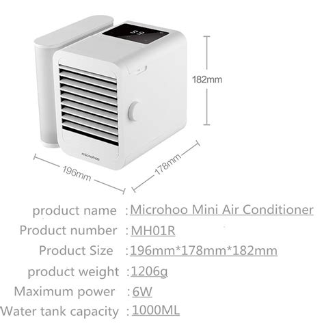 Xiaomi Microhoo In Personal Mini Air Cooler Snowman Lite Mh R