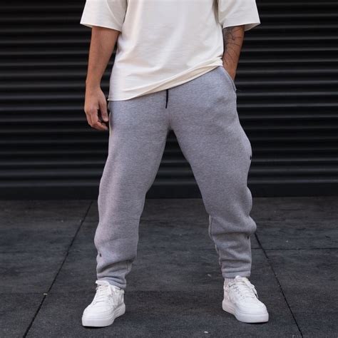 Mens Oversize Loose Fit Basic Sweatpants With Thick