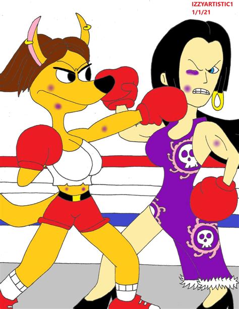 Penelope Vs Boa Hancock Boxing By Izzyartistic1 On Deviantart