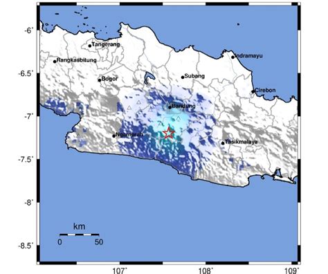 Kabupaten Bandung Diguncang Gempa M 4 2 BMKG Akibat Aktivitas Sesar