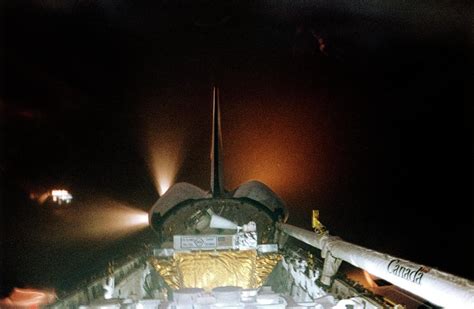 Thrusters Firing On Shuttle Discovery Photograph By Nasascience Photo