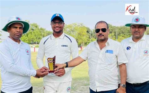 Bca Senior Men S Cricket Tournament दरभंगा के त्रिपुरारी केशव का शतक