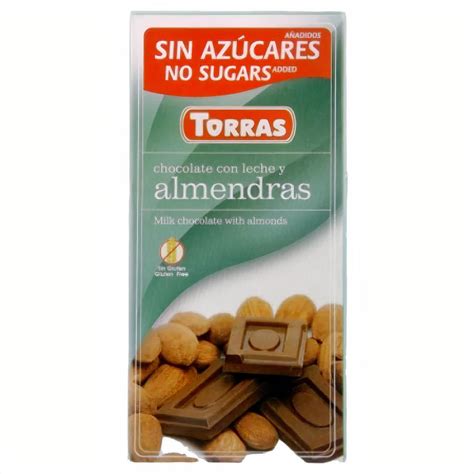 Torras Barra De Chocolate Con Leche Y Almendras Rappi