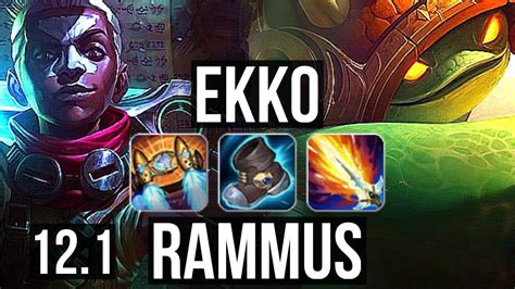 Ekko Vs Rammus Jng Legendary M Mastery Games Br