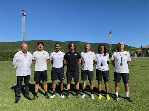 La Composizione Dello Staff Tecnico Della Prima Squadra ACF Arezzo