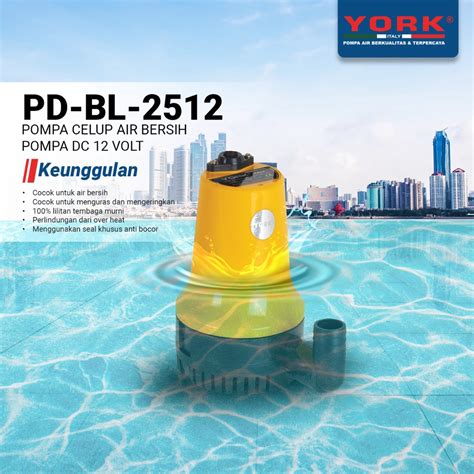 Jual York Pompa Celup DC 12 Volt YRK BL2512 Shopee Indonesia