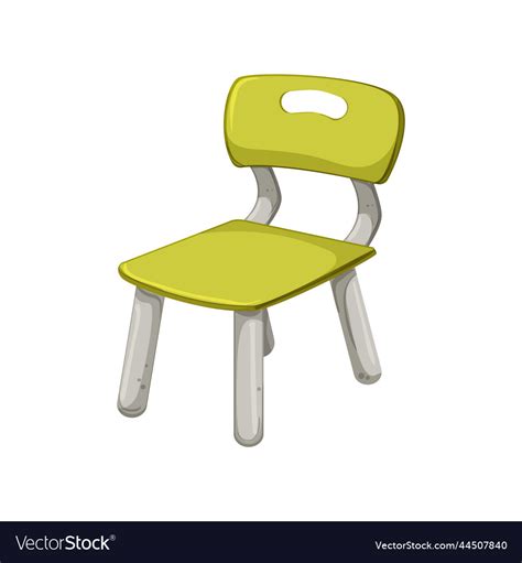 Room kid chair cartoon Royalty Free Vector Image