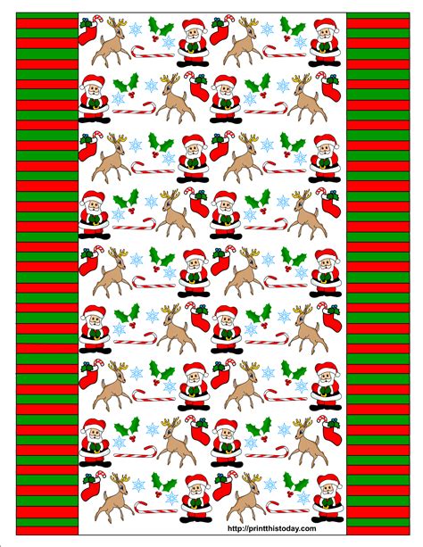 Free Printable Christmas Candy Wrappers