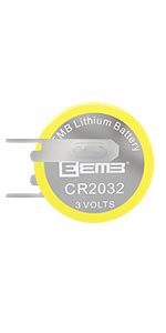 Amazon Eemb Pack V Cr Cmos Battery With Wire Leads And Shr