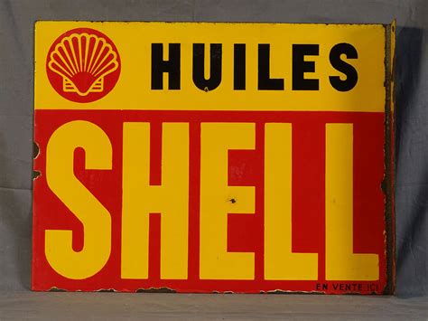 Shell Huiles Plaque Maill E Double Face Querre X Cm