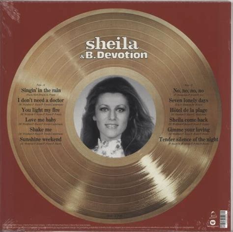 Sheila And B Devotion Disque Dor Gold Vinyl Sealed French Vinyl Lp