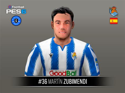 Ultigamerz Pes Mart N Zubimendi Real Sociedad Face