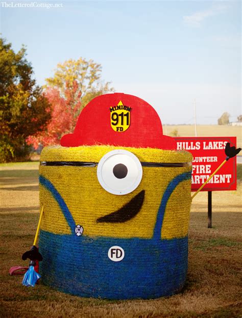 Hay Bale Decorating The Lettered Cottage