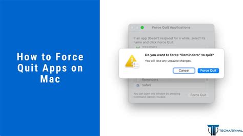 How To Force Quit Apps On Mac 6 Ways