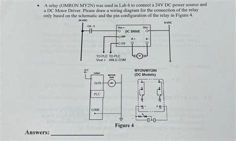 Solved A Relay Omron My N Was Used In Lab To Connect A Chegg