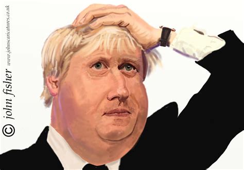The Art Of John Fisher Boris Johnson