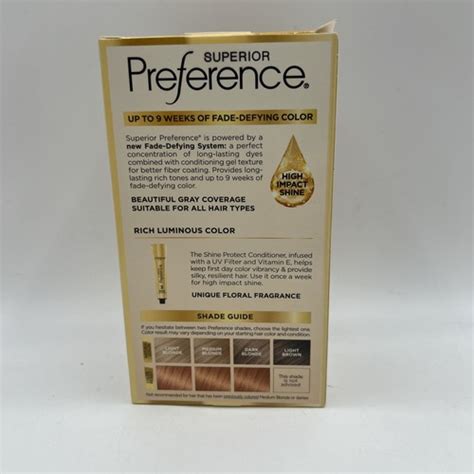 L Oreal Paris Superior Preference Hair Color GR Light Reddish Blonde Pack EBay