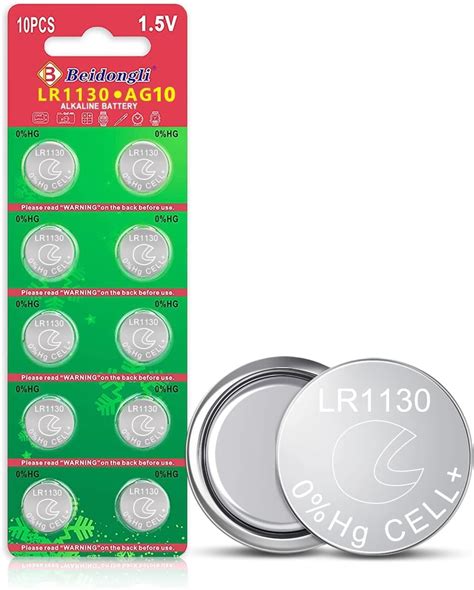 Amazon Lr Ag Battery V Long Lasting Alkaline Button Cell