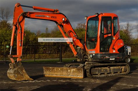 2008 Kubota Kx121 3 Series Excavator With Heated Cab And A C