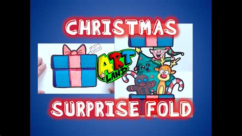 How To Draw An Among Us Santa Surprise Fold Youtube