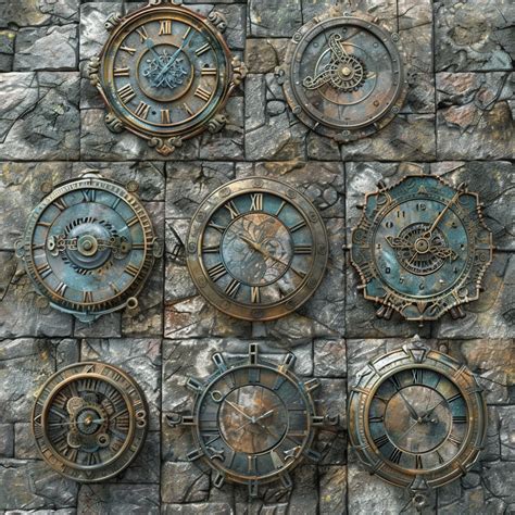 Steampunk Clocks Free Stock Photo - Public Domain Pictures