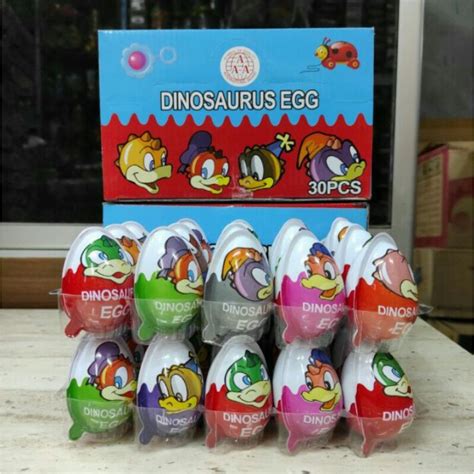 Jual Kinderjoy DINOSAURUS EGG ISI COKELAT SUSU DAN MAINAN Shopee